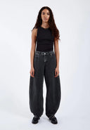 DR. DENIM Nanci Women's Jeans Balloon Fit Aged Black