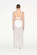 NADIA RAPTI Margarita Sheer Lace Pants