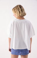 AMERICAN VINTAGE Blanc Gixy T-shirt