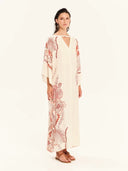 KOURBELA Oriental Blossoms Κιμονό Φόρεμα