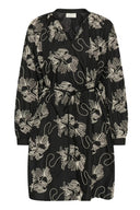 KAFFE Rachel Leather Jacket Brown