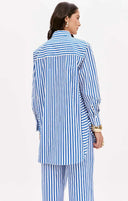 Lança Perfume Striped Μπλε Πουκάμισο