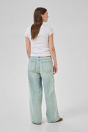 MY ESSENTIAL WARDROBE Jessie Wide Leg Low Crotch Jeans
