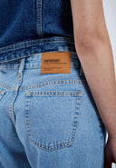 DR. DENIM Hill Women's Jeans Wide Leg Aged Haze Light Retro