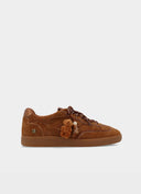 NOA HARMON Ten Σουέτ Καφέ Sneakers