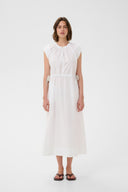 InWear Ellin Ποπλίνα Φόρεμα Λευκό