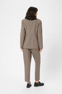 KAFFE Kaelyah Checked Straight Pants