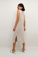 KAFFE KAelse Sleeveless Perforated Cotton Dress