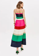 LANCA Stripped Μάξι Φούστα