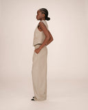 GRACE & MILA Sister Striped Tailoring Vest