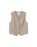 GRACE & MILA Sister Striped Tailoring Vest