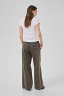 MY ESSENTIAL WARDROBE Tessa Wide Leg Mid Rise Jeans