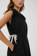 InWear Ellin Μαύρο Ποπλίνα Φόρεμα