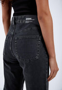DR. DENIM Elba Women's Flare Jeans Aged Black