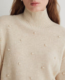 YERSE Ecru Wool Blend Sweater