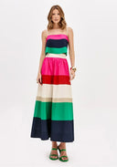 LANCA Stripped Μάξι Φούστα