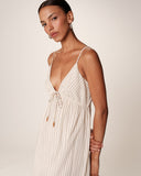 GRACE & MILA Raja Striped Maxi Dress