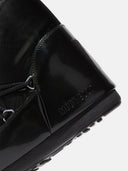MOON BOOT Icon Glance Black Satin Boots