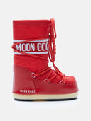 MOON BOOT Icon Nylon Κόκκινες Μπότες