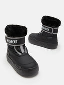 MOON BOOT Junior Park Strap Kids Boots Black