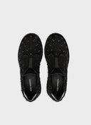 NOA HARMON Sugar Μαύρα Loafers Με Τρουκς