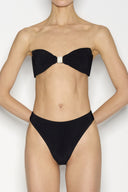 NADIA RAPTI Reef Bikini Black Swimwear