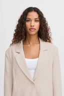 ICHI Ihlexi Jacket Ecru