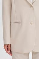 ICHI Ihlexi Jacket Ecru