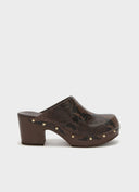SCHOLL Pescura Robin 70 Plain Python Mules