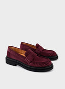 PONS QUINTANA Coral Velour Loafer
