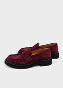 PONS QUINTANA Coral Velour Loafer