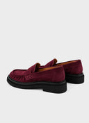 PONS QUINTANA Coral Velour Loafer