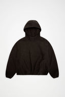 RAINS Fleece Hoodie Bark Φούτερ