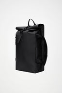 RAINS Rolltop Rucksack Large W3 Μαύρο Σακίδιο