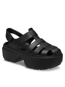 CROCS Stomp Fisherman Sandal Black
