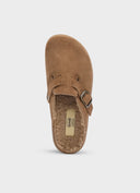 SCHOLL Fae Chunky Fur Taupe Mules