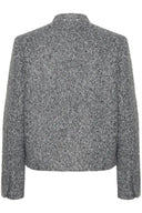ICHI Ihgilaza Boucle Grey Jacket